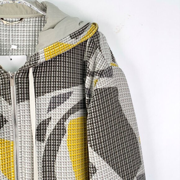 Hermes Multicolor laser-embossed printed cotton hoodie jacket - Picture 3 of 7